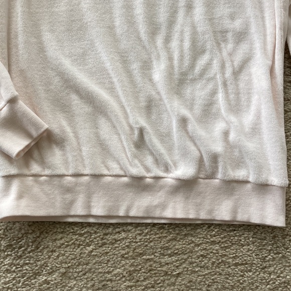 Young Fabulous & Broke Jacee Velour Top in Cream - Picture 5 of 10